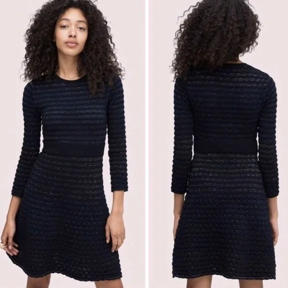 Kate Spade Black Wool Dress - Picture 7 of 10